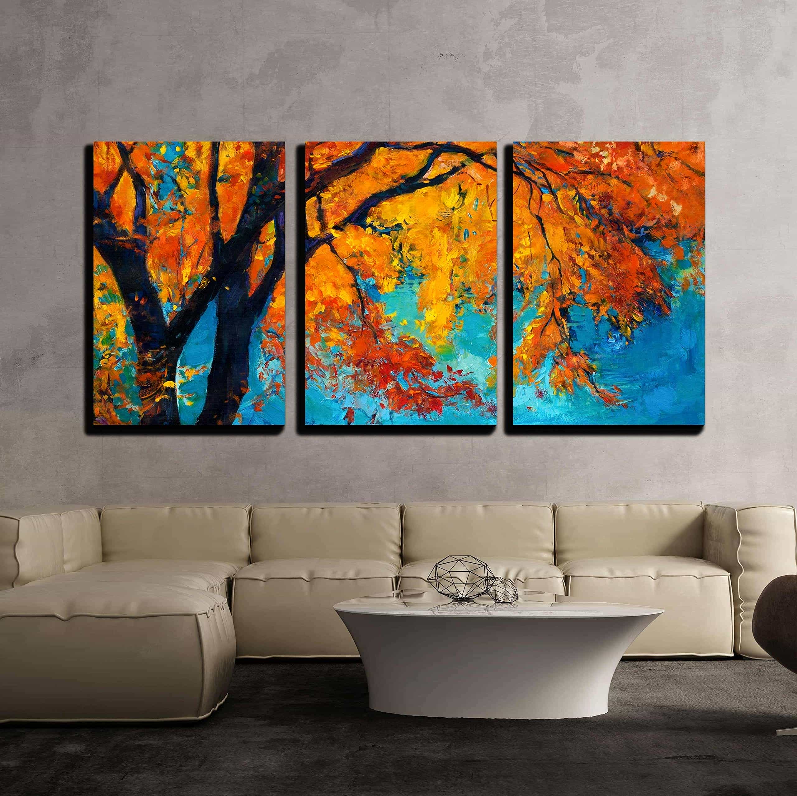 Landscape Artwork | Nature Wall Art | Trio, A2 at XILEF Art